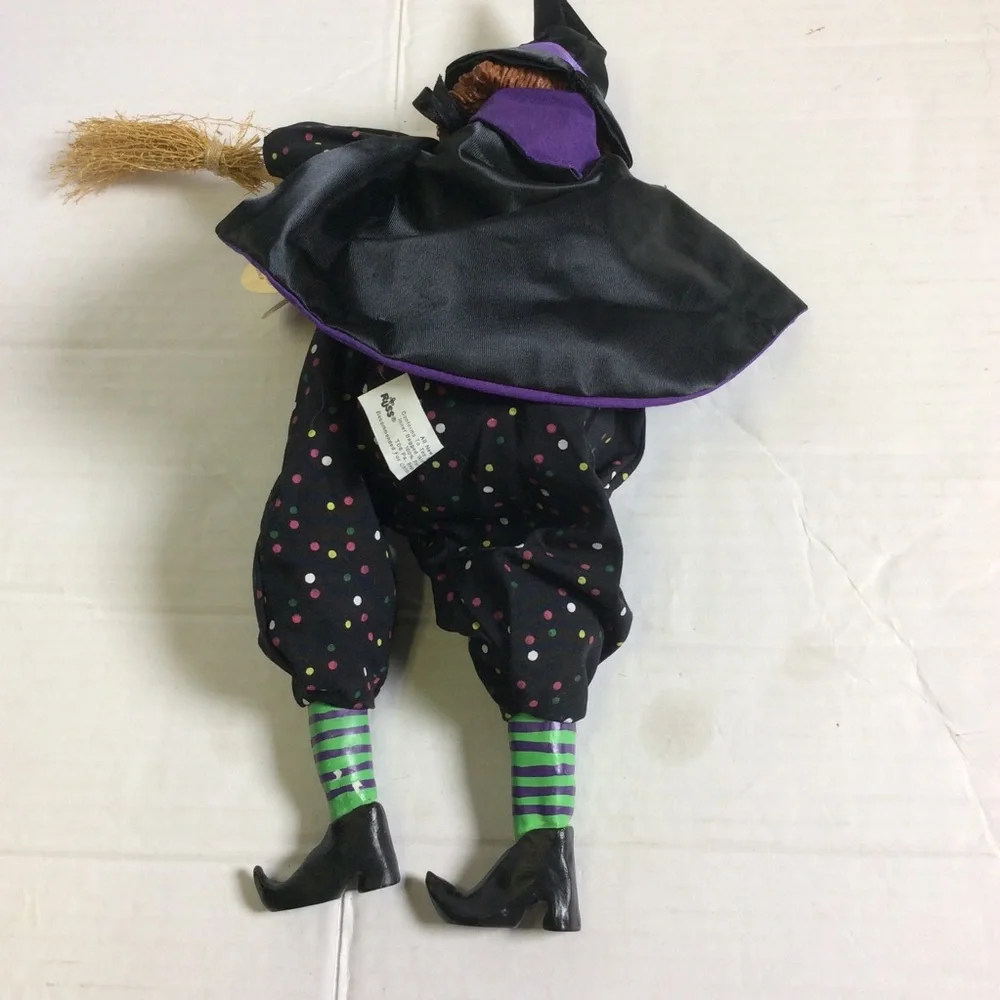Russ Berrie Halloween figure Grizelda Witch by Kathleen Kelly Critter Factory